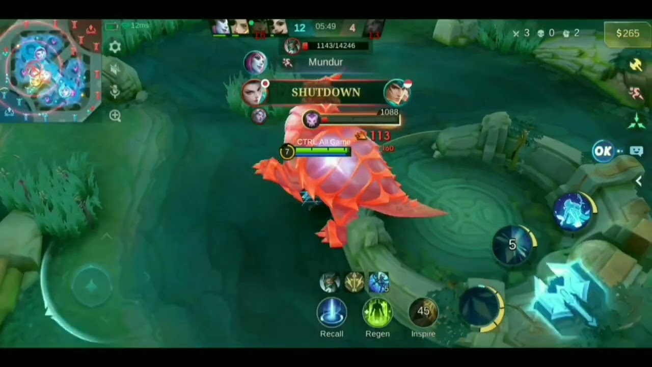 Gameplay Mobile Legends Bang Bang – CTRL All Game 📱 Part 9