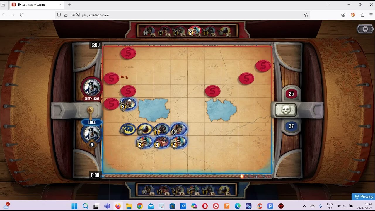 Stratego Barrage - My Opponent Made a Mistake #1