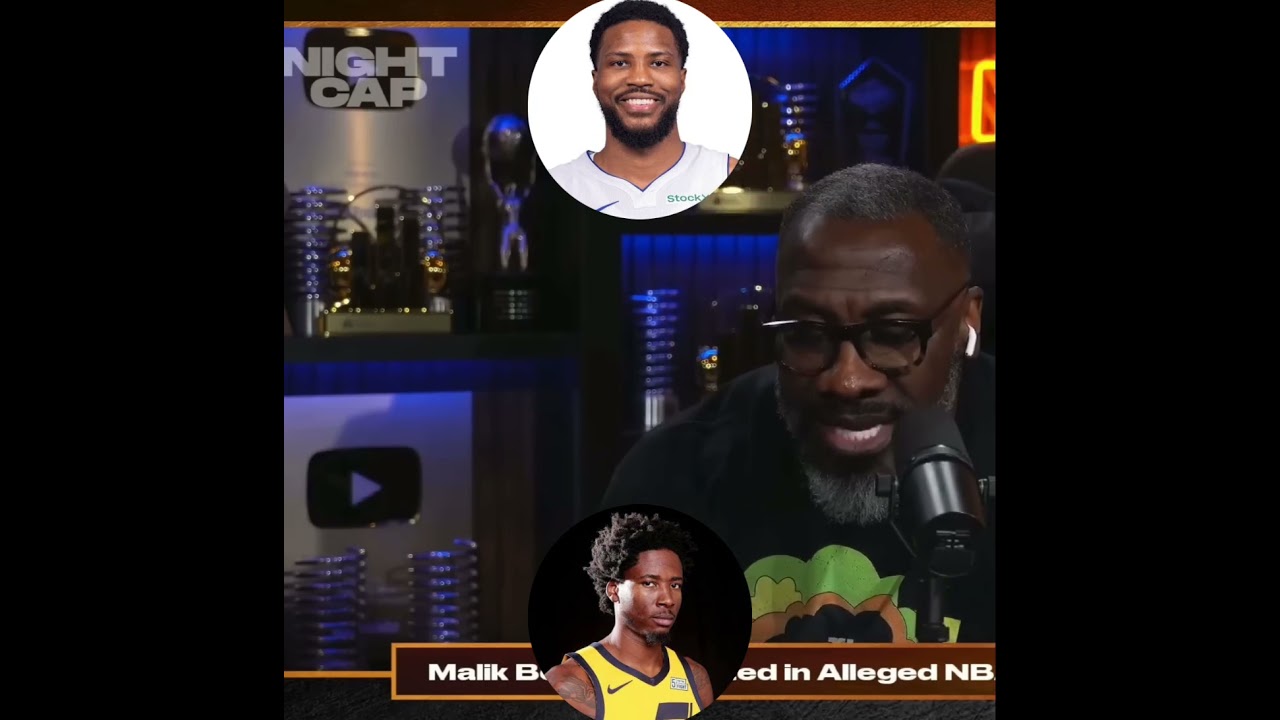 Shannon Sharpe on Malik Beasley & Ed Davis indictment on gambling charges