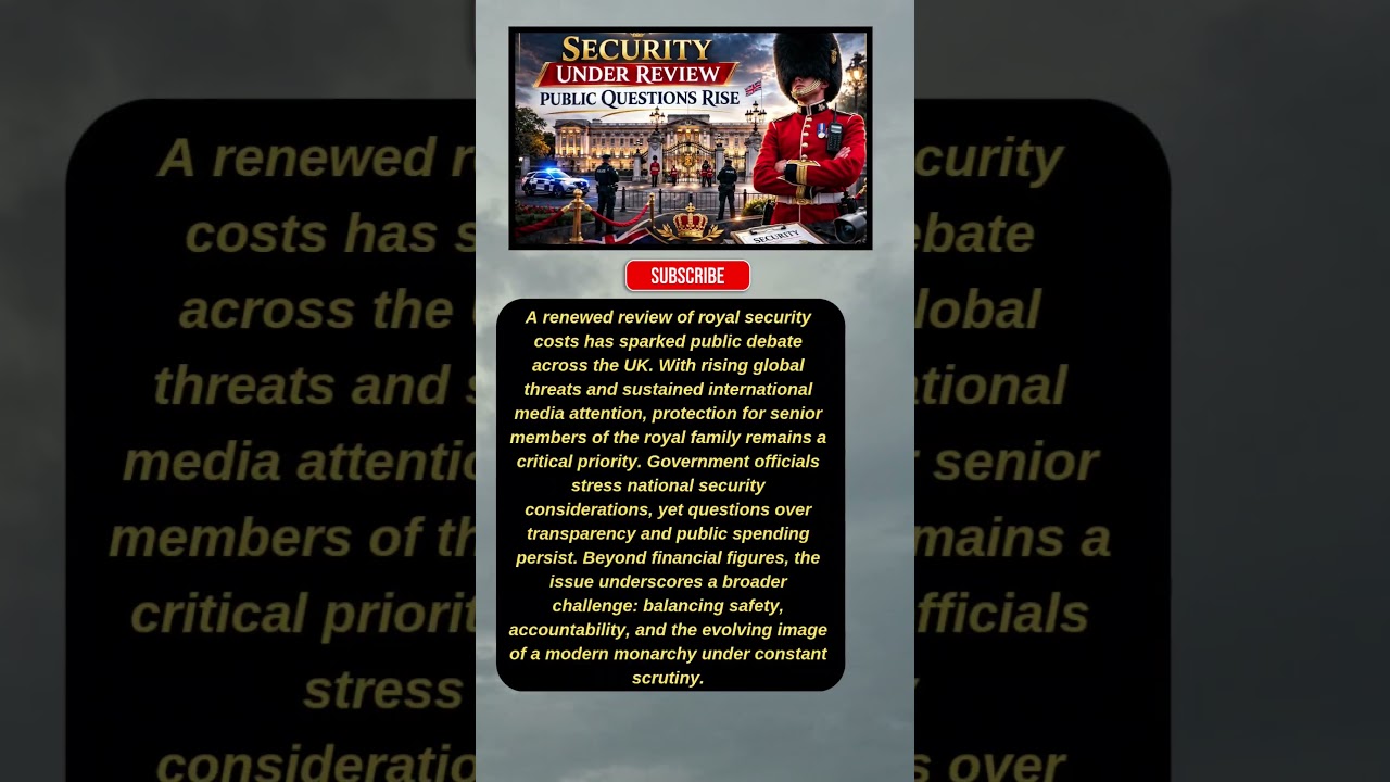 Royal Security Review Sparks Debate #RoyalSecurity #RoyalFamily #UKMonarchy