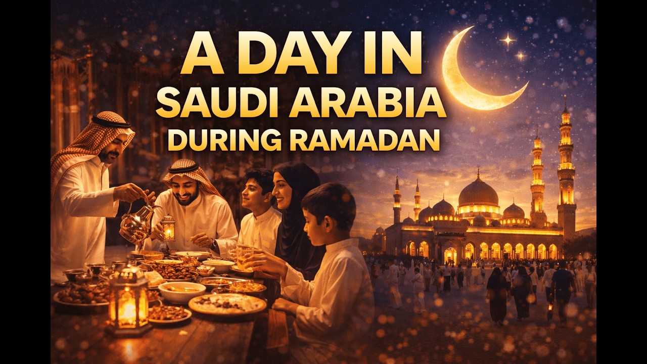 What Ramadan Feels Like in Saudi Arabia 🇸🇦 | A Beautiful Day of Faith & Family.
