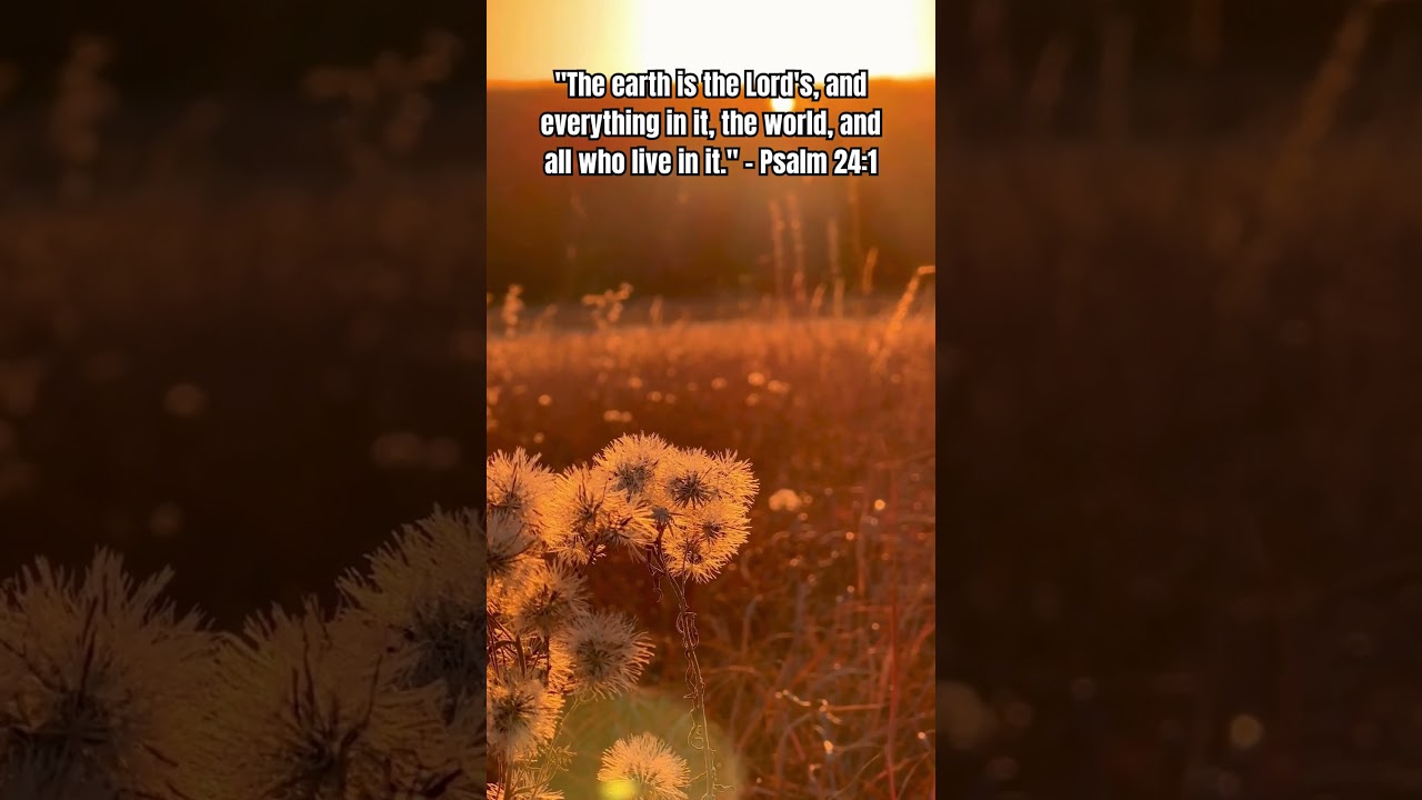 Psalm 24:1