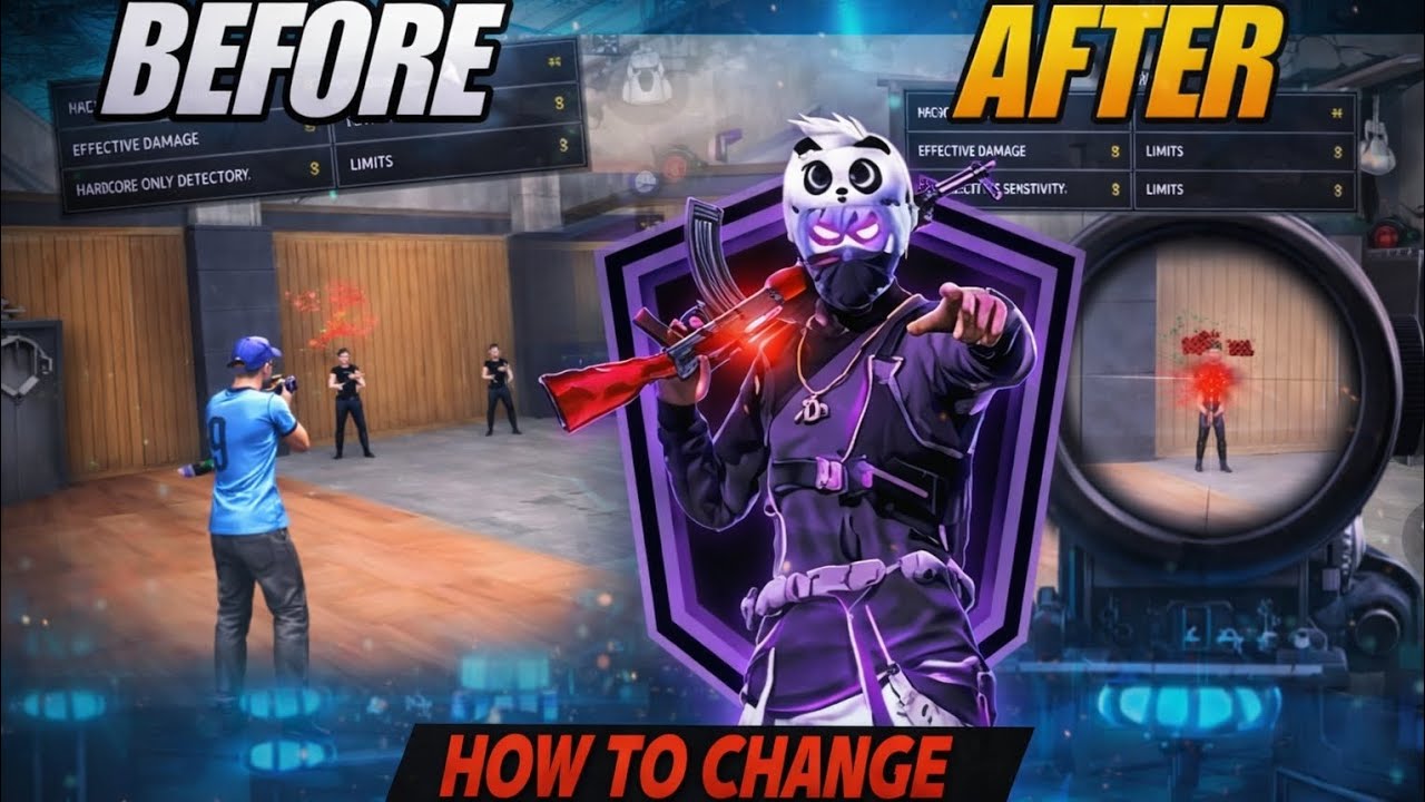 CHANGE YOUR DAMAGE COLOUR 💀 RED DAMAGE SECRET  |HOW TO CHANE DAMAGE COLOUR IN FF |