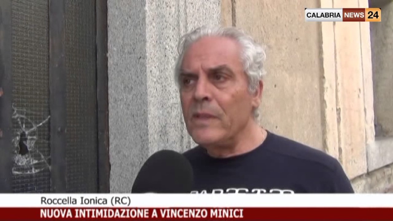 NUOVA INTIMIDAZIONE A VINCENZO MINICI