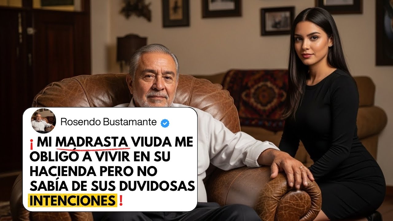 Mi MADRASTA viuda me obligó a vivir en su hacienda SECRETA pero no sabía de su duvidosas intenciones