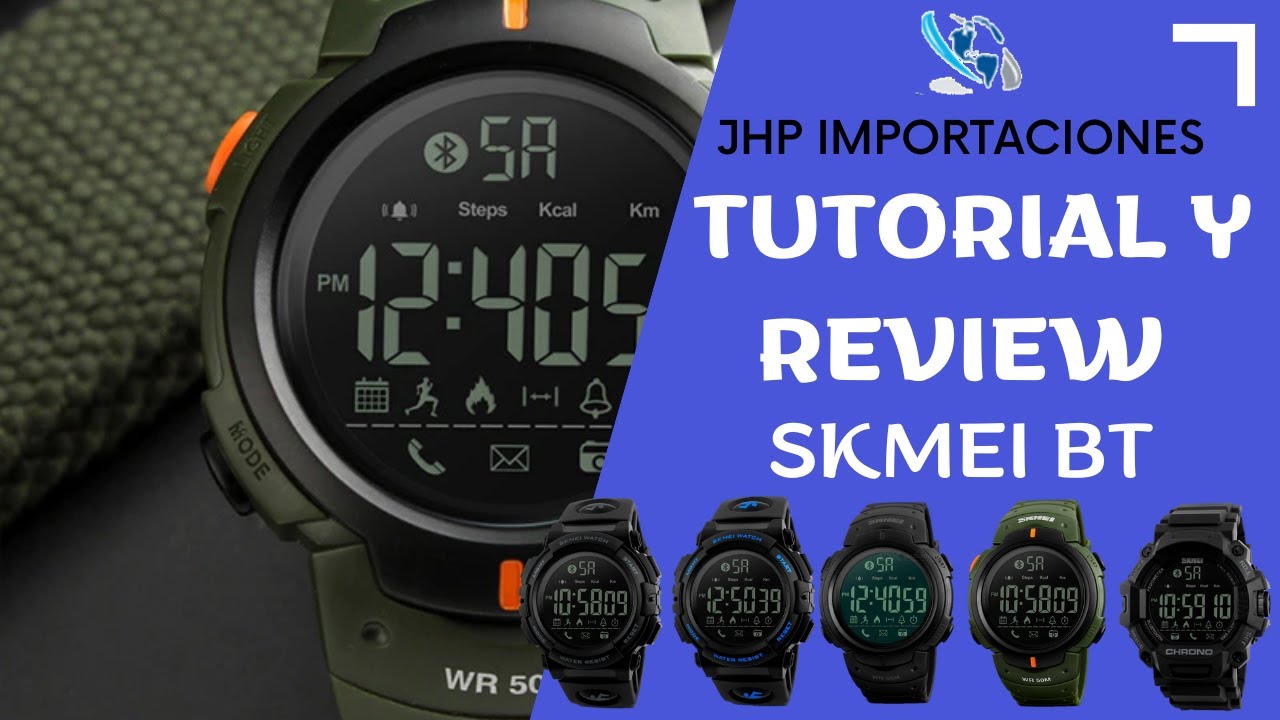 ‼REVIEW Y CONEXION AL TELEFONO SKMEI ⌚1301, 1303, 1249‼