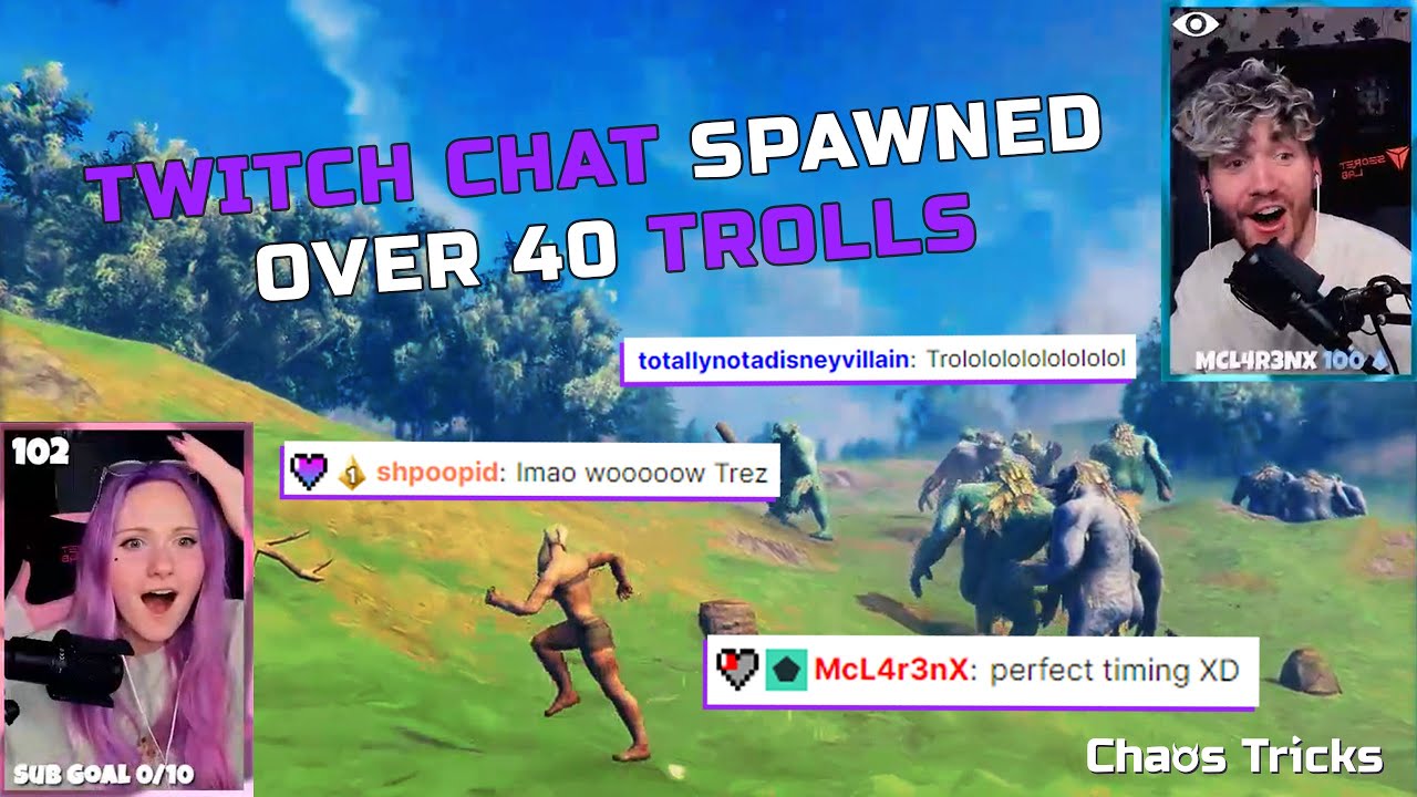 Twitch Chat TROLLs streamers with interactive mod | Chaos Tricks Twitch Extension