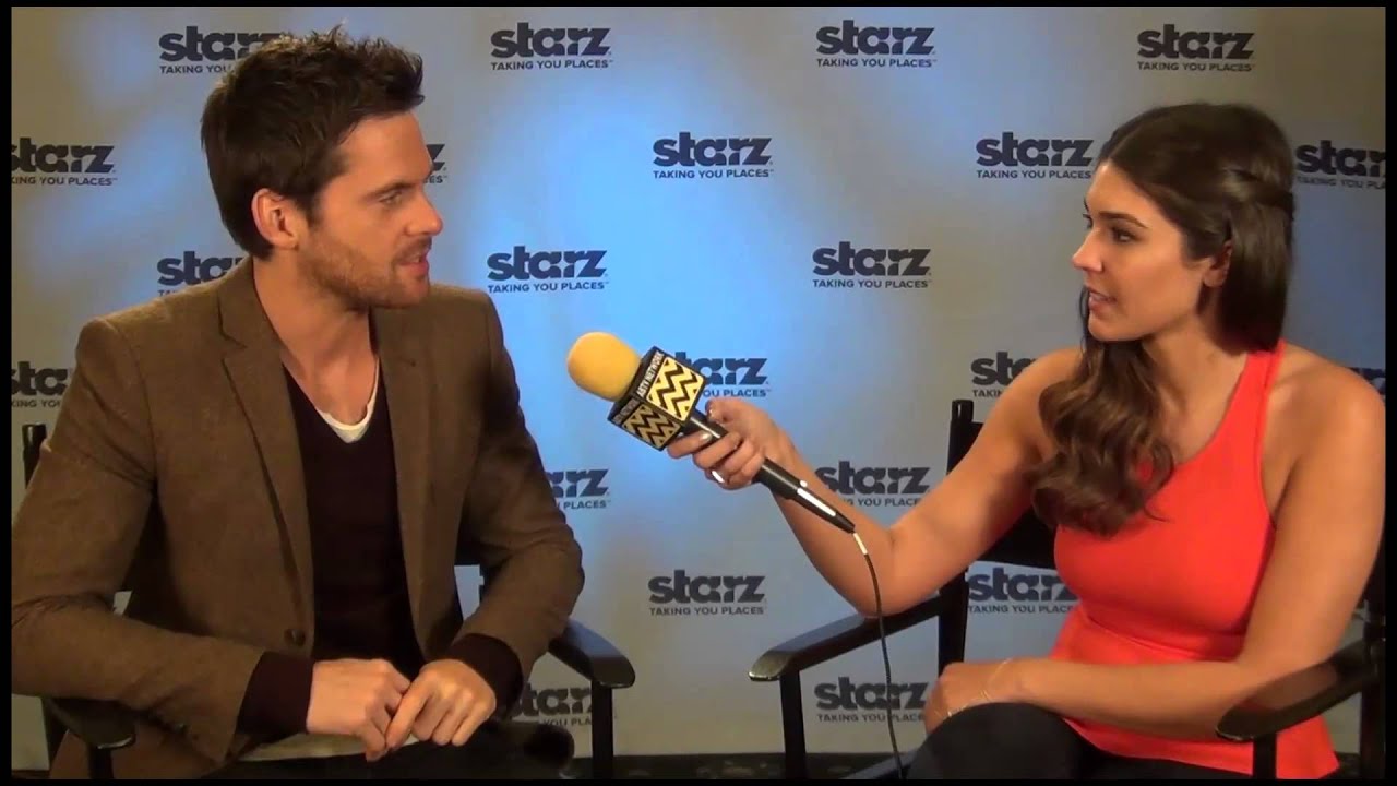 Tom Riley from Starz's Da Vinci's Demons Interview with AfterBuzz TV's Cathy Kelley