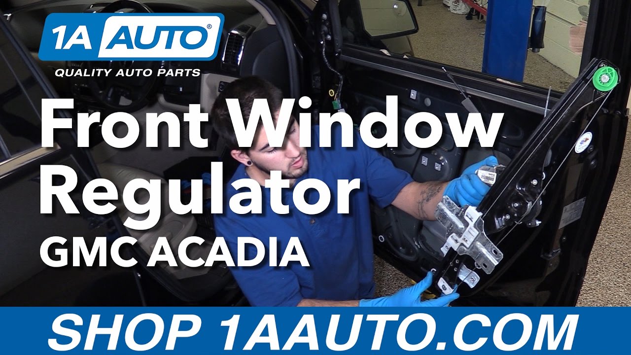 How to Replace Front Window Regulator 07-13 GMC Acadia