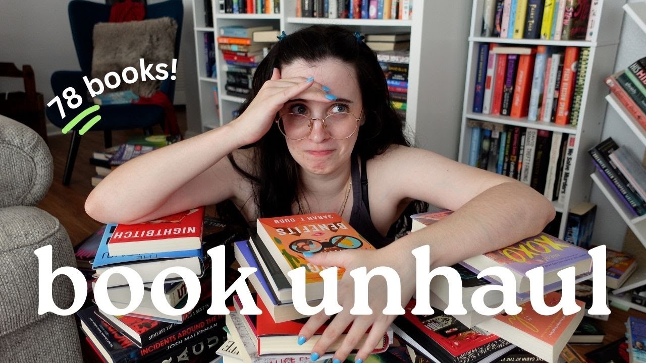 unhauling 78 books !!