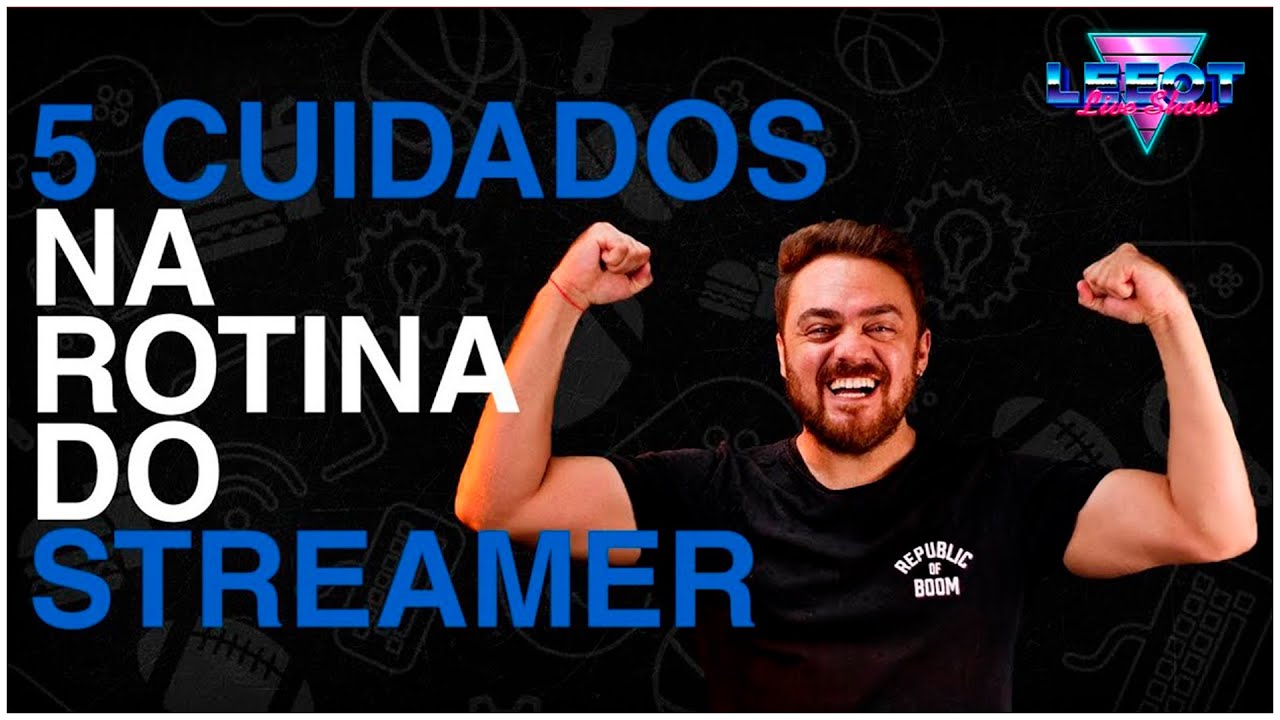 5 CUIDADOS NA ROTINA DO STREAMER | Resenha By Myself #06 #resenhabymyself #cuidados #rotina