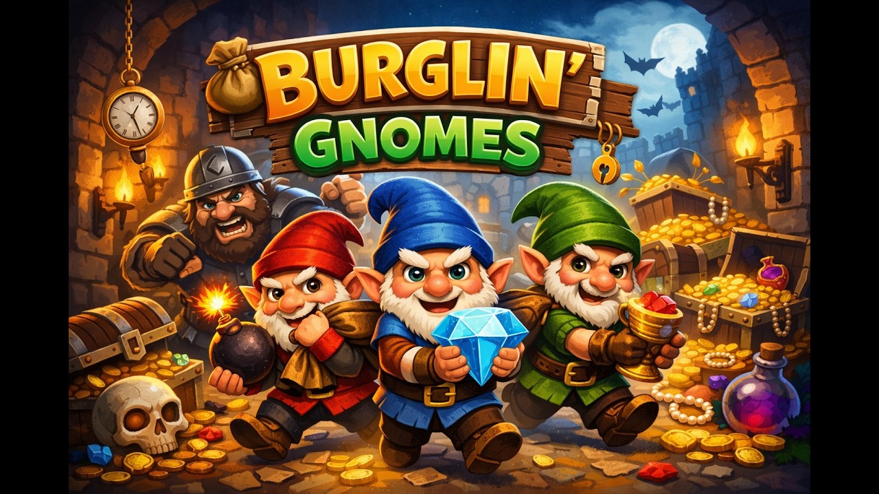 Играєм з сєвой в Burglin'gnomes