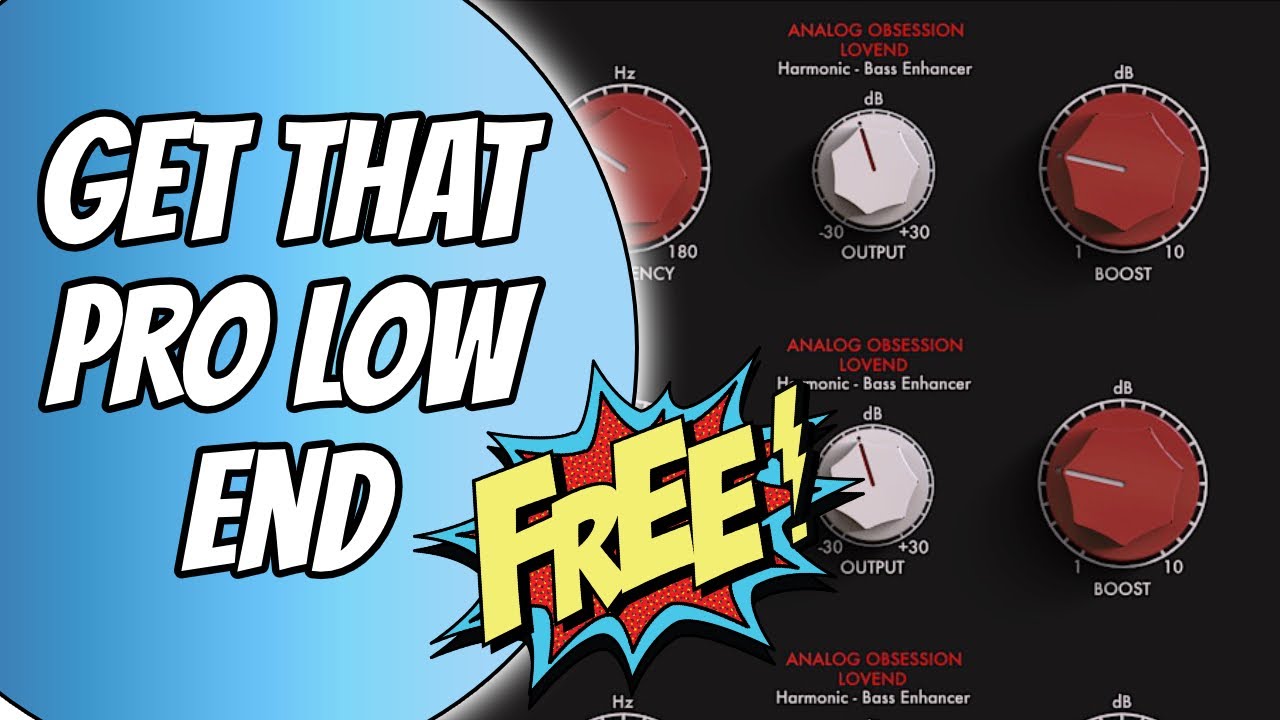 LOVEND 2.0 by Analog Obsession (Harmonic - Bass Enhancer)