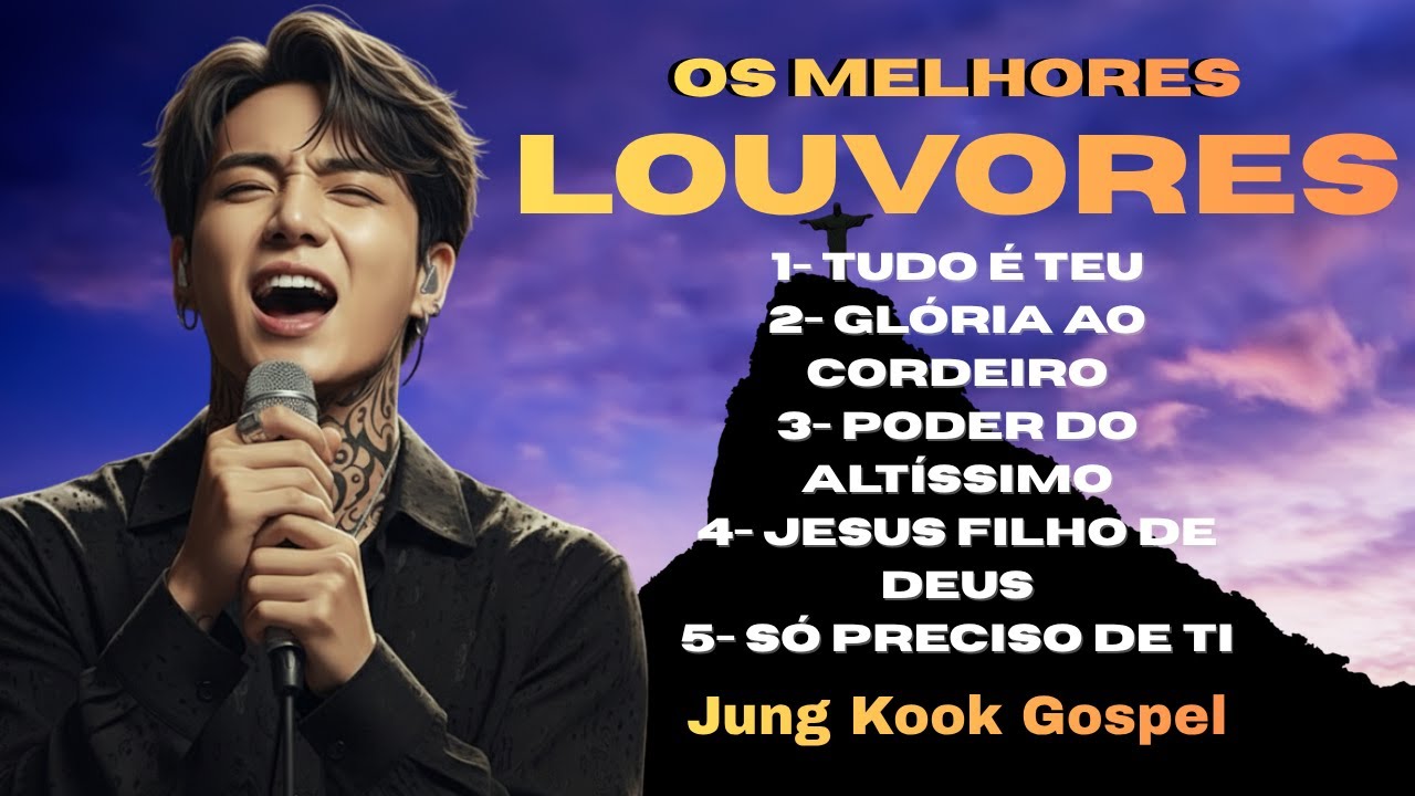 Os Melhores Louvores | Lançamento 2025 | JUNG KOOK - Música Gospel