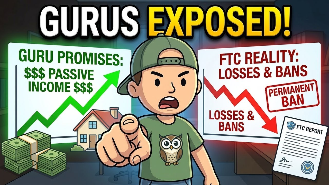 Passive Income Is a Scam &mdash; Every Guru Is Lying to You (Here's Proof)