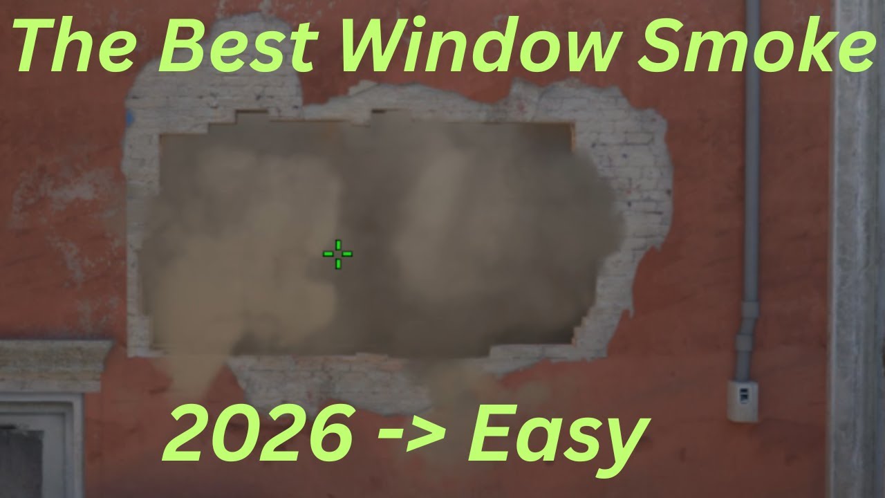 The Best Window Smoke of 2026: Mirage Counter-Strike 2 (CS2)