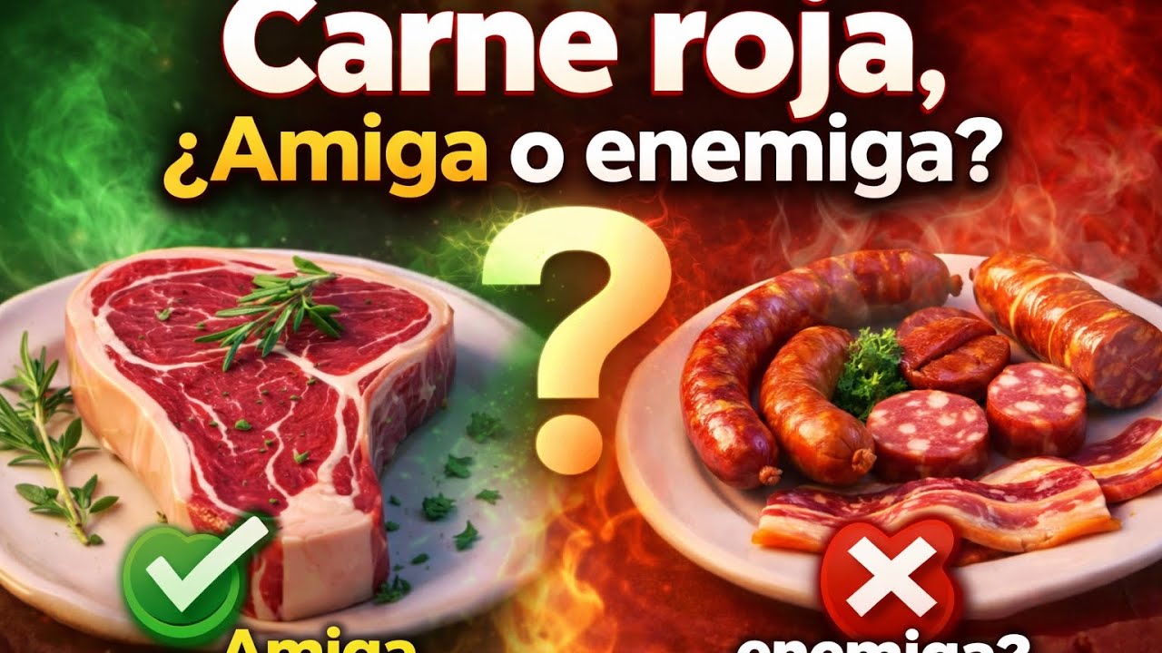 Carne roja, ¿amiga o enemiga?