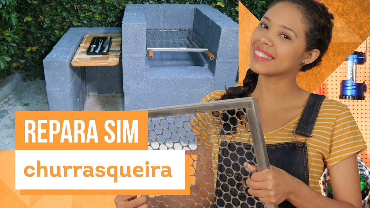 Como fazer uma churrasqueira - Aprenda com Paloma Cipriano - CASA DE VERDADE