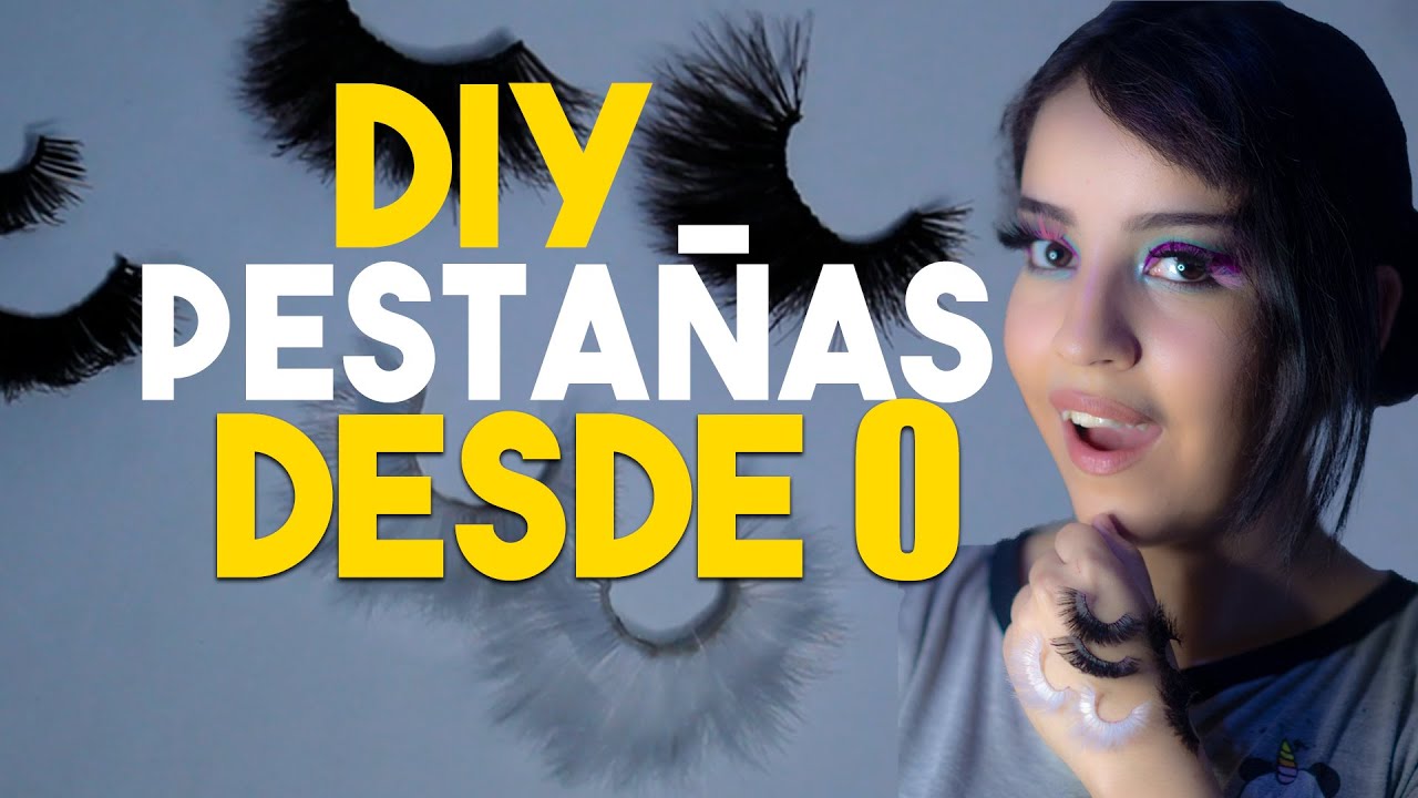 HAZ TUS PROPIAS PESTAÑAS POSTIZAS!! 😱 PASO A PASO