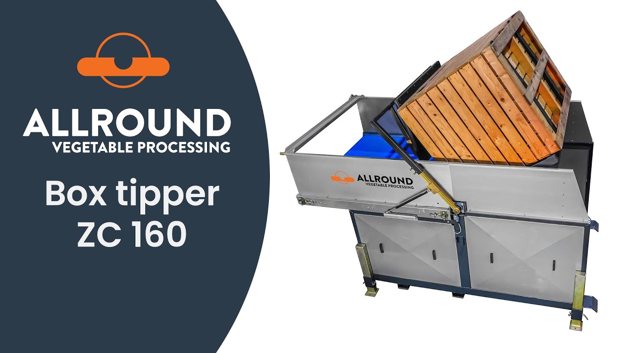 Box tipper ZC 160 | Allround Vegetable Processing