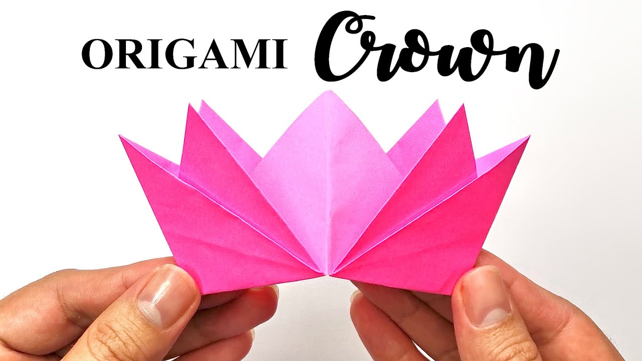 How to Make an Origami Crown | Easy Paper Crown Tutorial