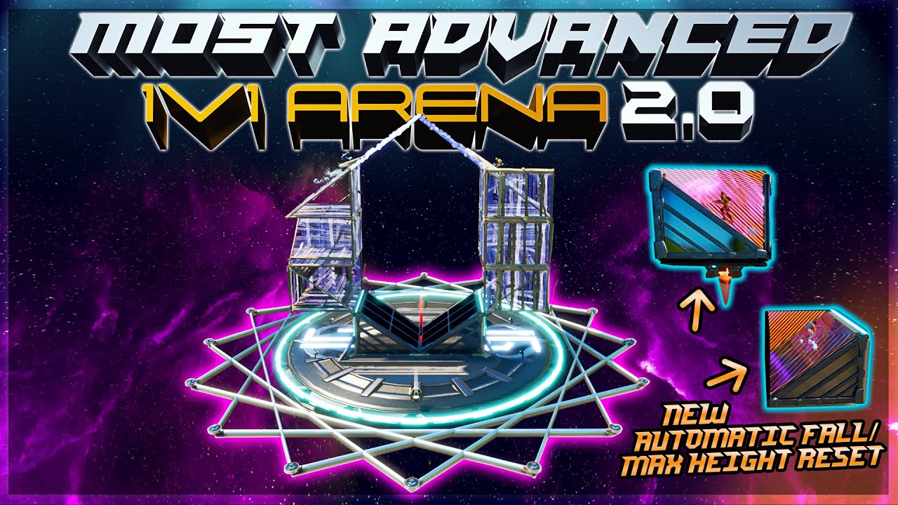 The Most Advanced 1v1 Arena 2.0! IMPOSSIBLE TO REACH MAX HEIGHT! New Auto Fall Reset Mechanic & More