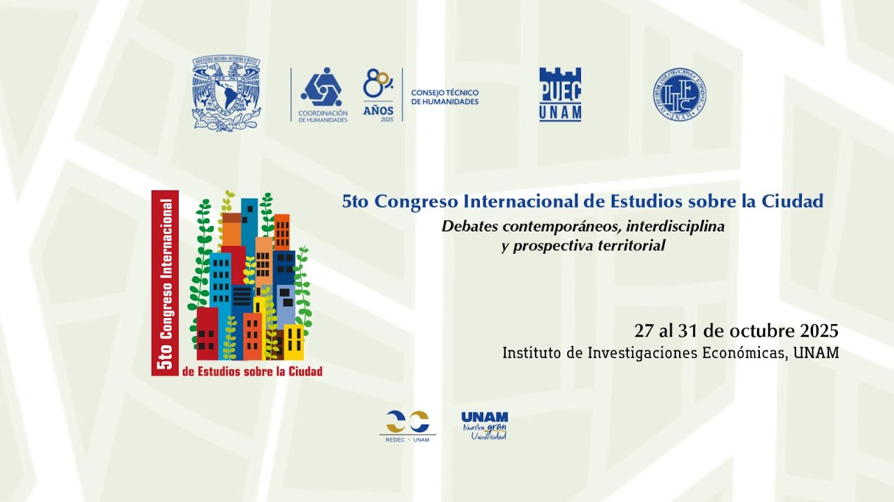 Panel de clausura del 5to Congreso Internacional de Estudios sobre la Ciudad