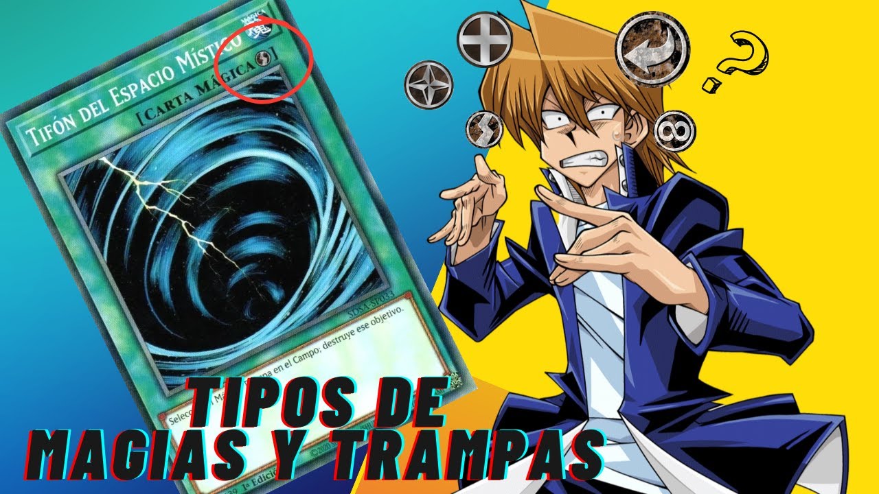 Tipos de Cartas Mágicas y Trampas/Yu-Gi-Oh! TCG #2/ explicación!!