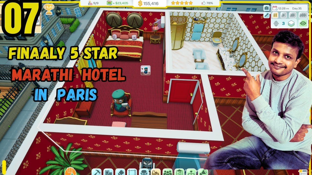 Finally 5 star Marathi Hotel in Paris 