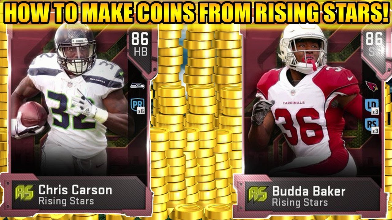 HOW TO MAKE COINS OFF THE RISING STARS PROMO! EASY COIN TIPS! | MADDEN 19 ULTIMATE TEAM