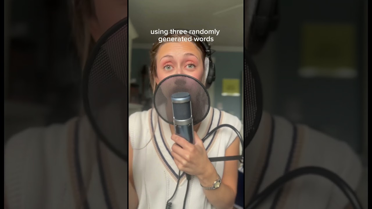 WRITING A SONG IN TEN MINUTES!? #singing #music #singer #singersongwriter #songwriting challenge