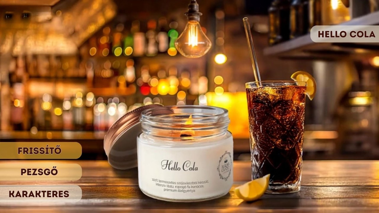 Hello Cola - Aurora Candle