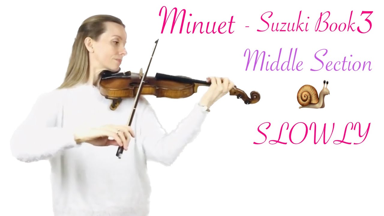 The Tricky Part from Minuet 3 - You Can Do it!🎻✨👍🏻