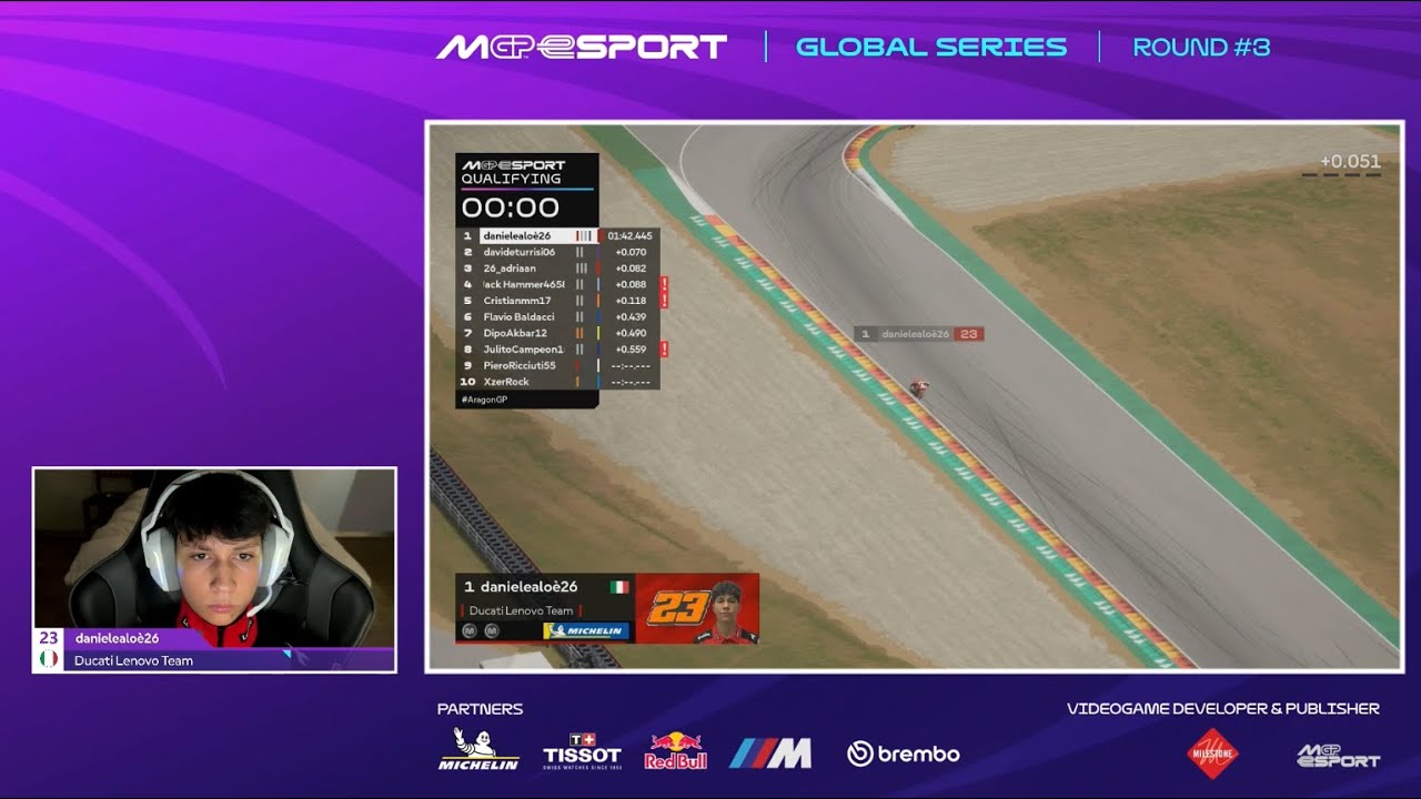 🇪🇸 Квалификационный спринт Арагон: Global Series, раунд 3️⃣ | Чемпионат MotoGP eSport 2025