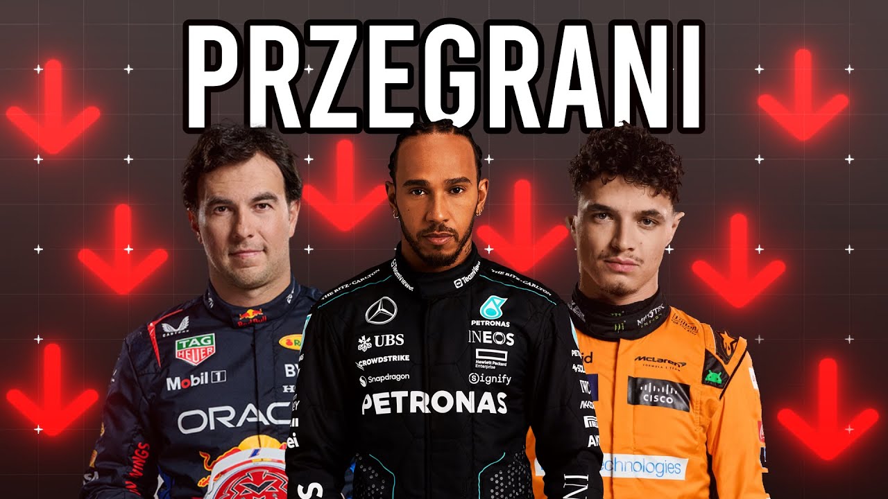 NAJWIĘKSI PRZEGRANI SEZONU 2024 w FORMULE 1!