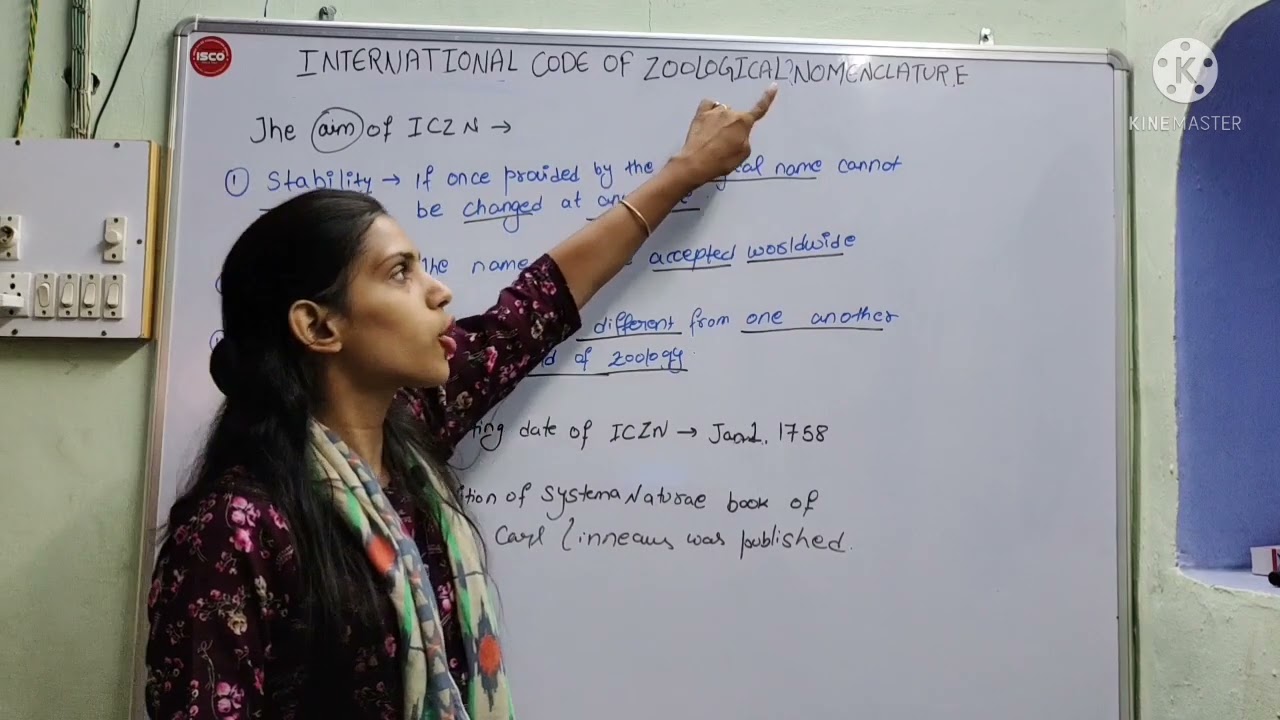 ICZN || International Code of Zoological Nomenclature || Animal Nomenclature || Code