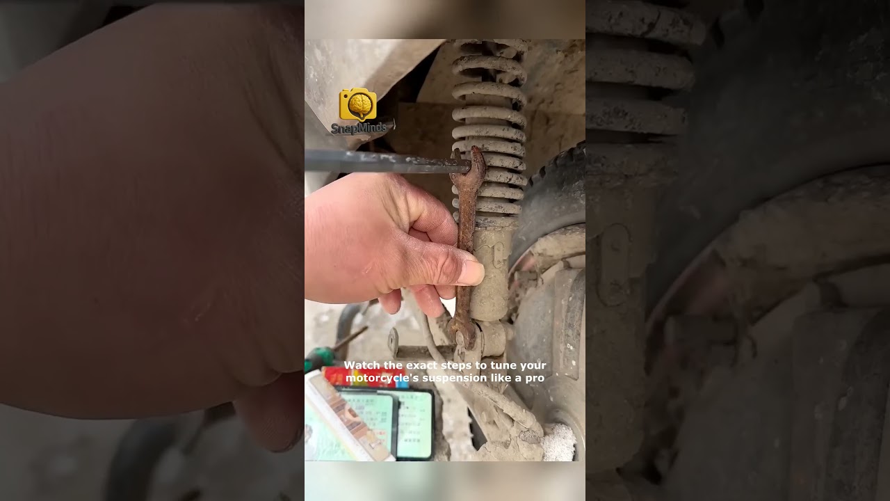 Motorcycle Shock Spring Adjustment Explained!
