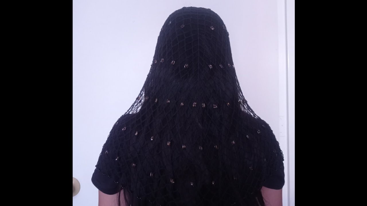 velo de cadenetas con canutillo quebrado