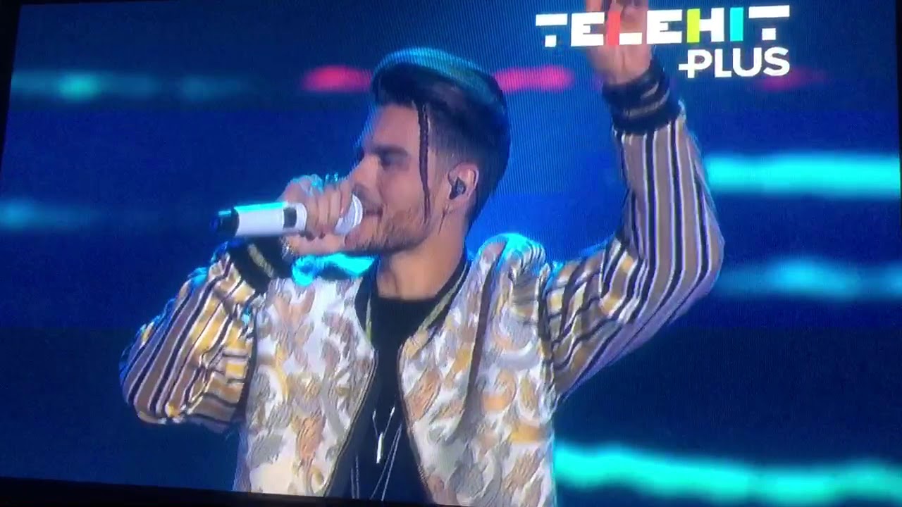 Abraham Mateo en Premios Telehit 2017