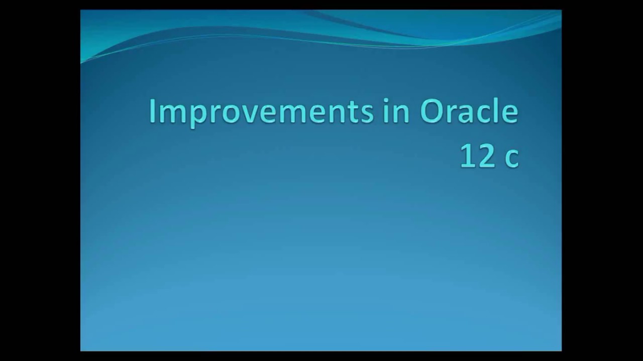 Partitioning Enhancements in oracle 12c