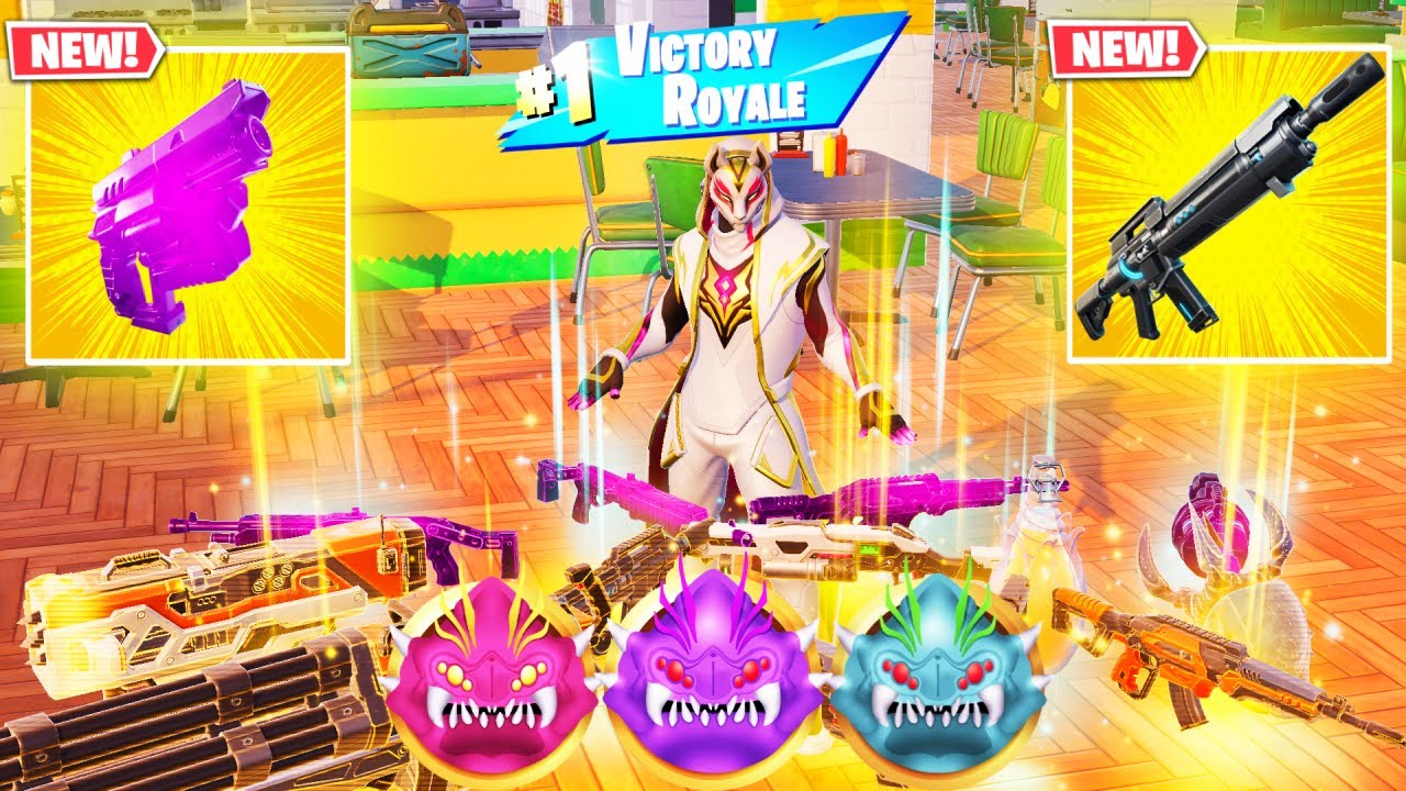 RIFTREAVER DRIFT vs NEW 3 MEDALLIONS & WEAPONS MYTHIC’S CHALLENGE NEW! (FORTNITE CHAPTER 6 SEASON 4)