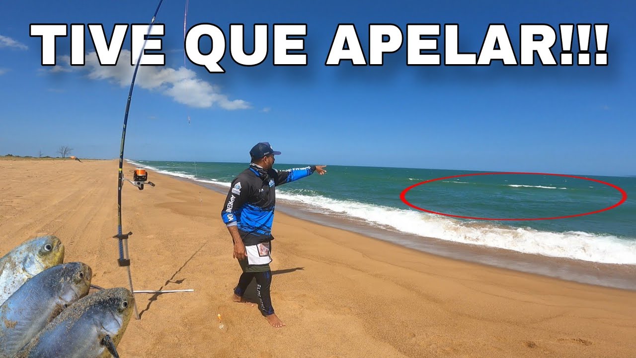 PESCARIA de PRAIA!!! DICAS para VOCÊ NUNCA mais VOLTAR PARA CASA SEM PEIXES.