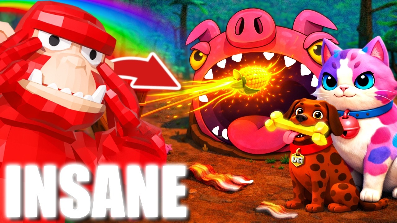 NEW PIG VALLEY MAP + DOG TITANS In UG VR!