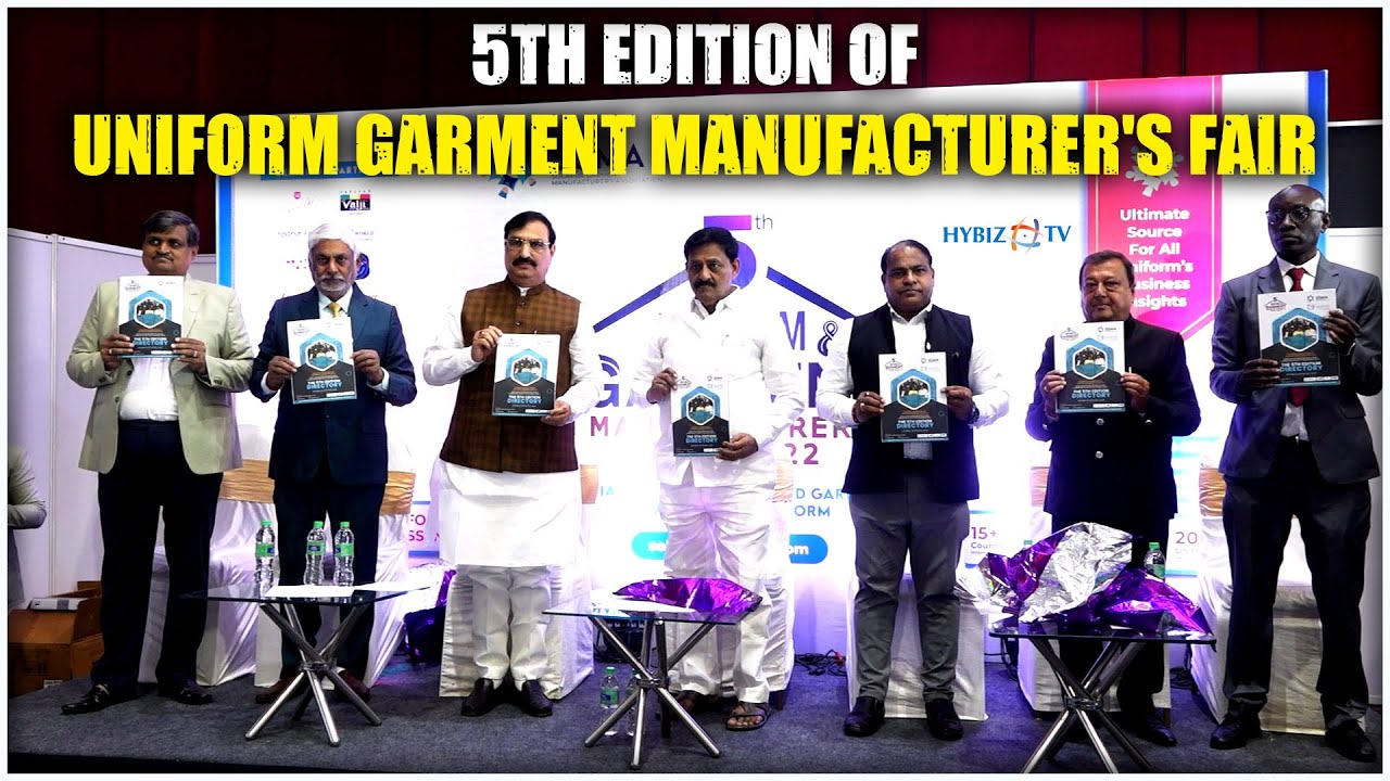 Inauguration of 5th Edition of Uniform Garment Manufacturer's Fair At Hitex | Hybiz tv
