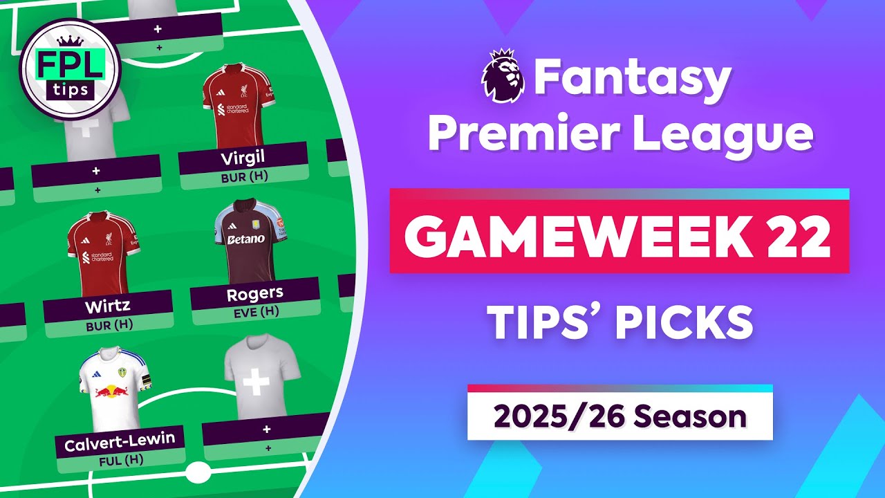 FPL 22 тур: ПРОГНОЗЫ ОТ ТЕХНИК | Калверт-Льюин, Виртц и Роджерс | 22 тур | Fantasy Premier League...