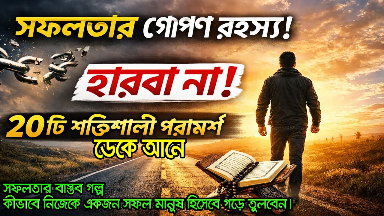 সফলতার বাস্তব গল্প কীভাবে নিজেকে একজন সফল মানুষ হিসেবে গড়ে তুলবেন।