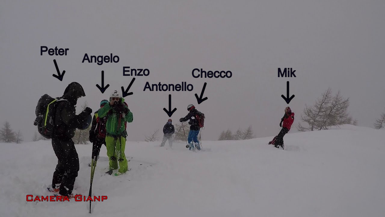 valanga a Crevacol
