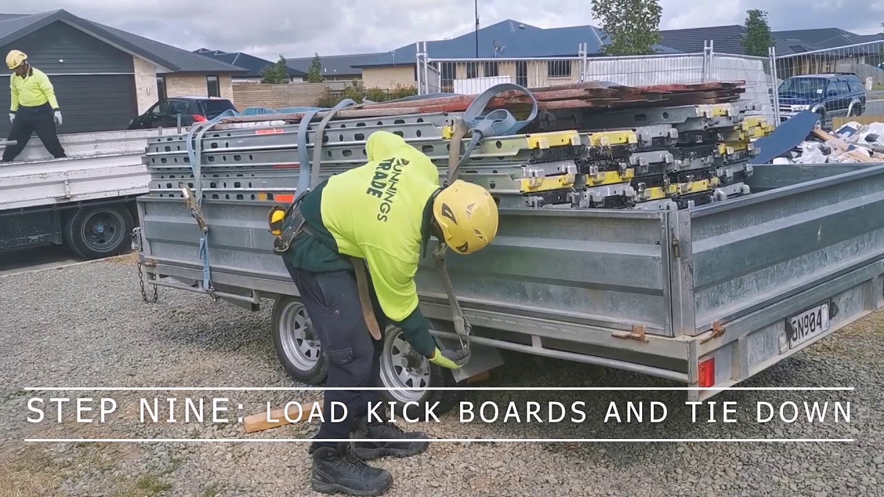 Dismantle Process - Scaffold Solutions