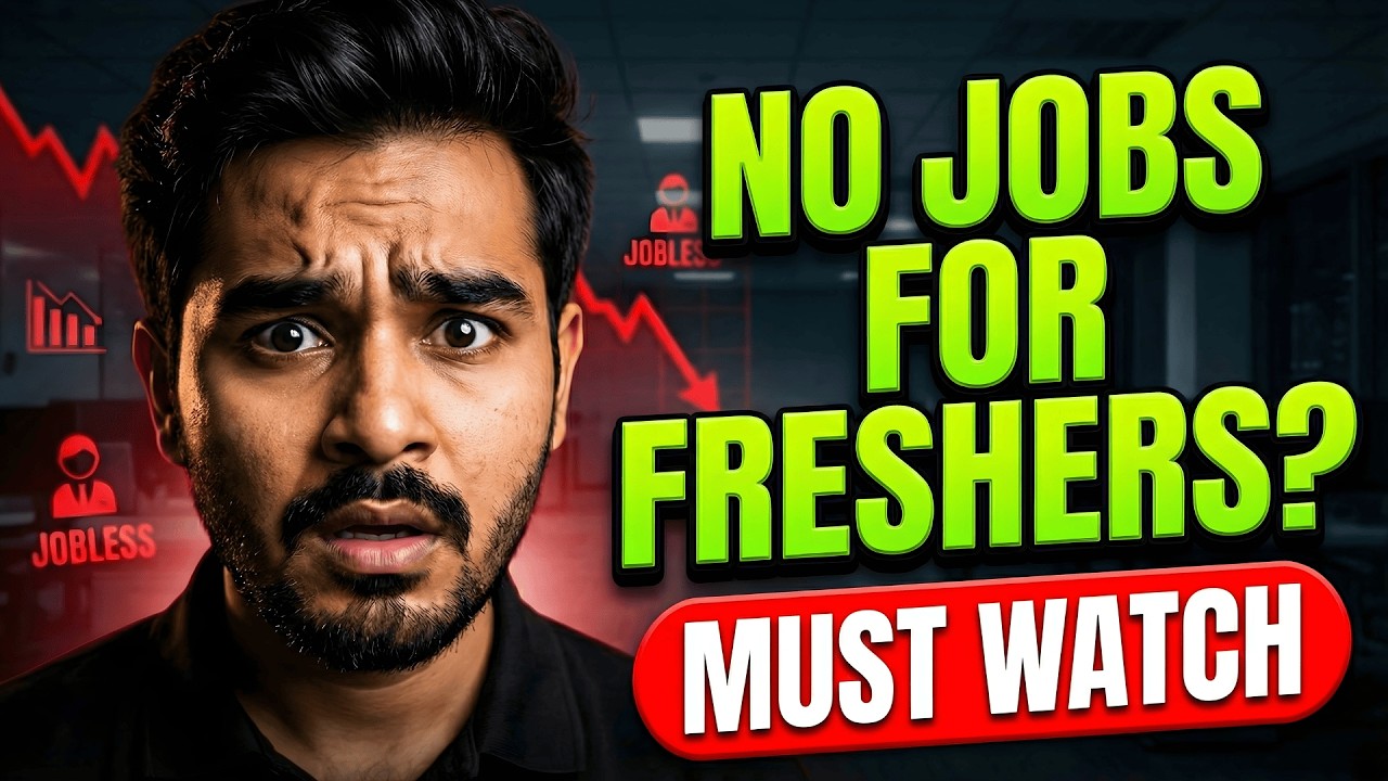 Why Fresher Job Market is almost dead in 2026 ⚠️
