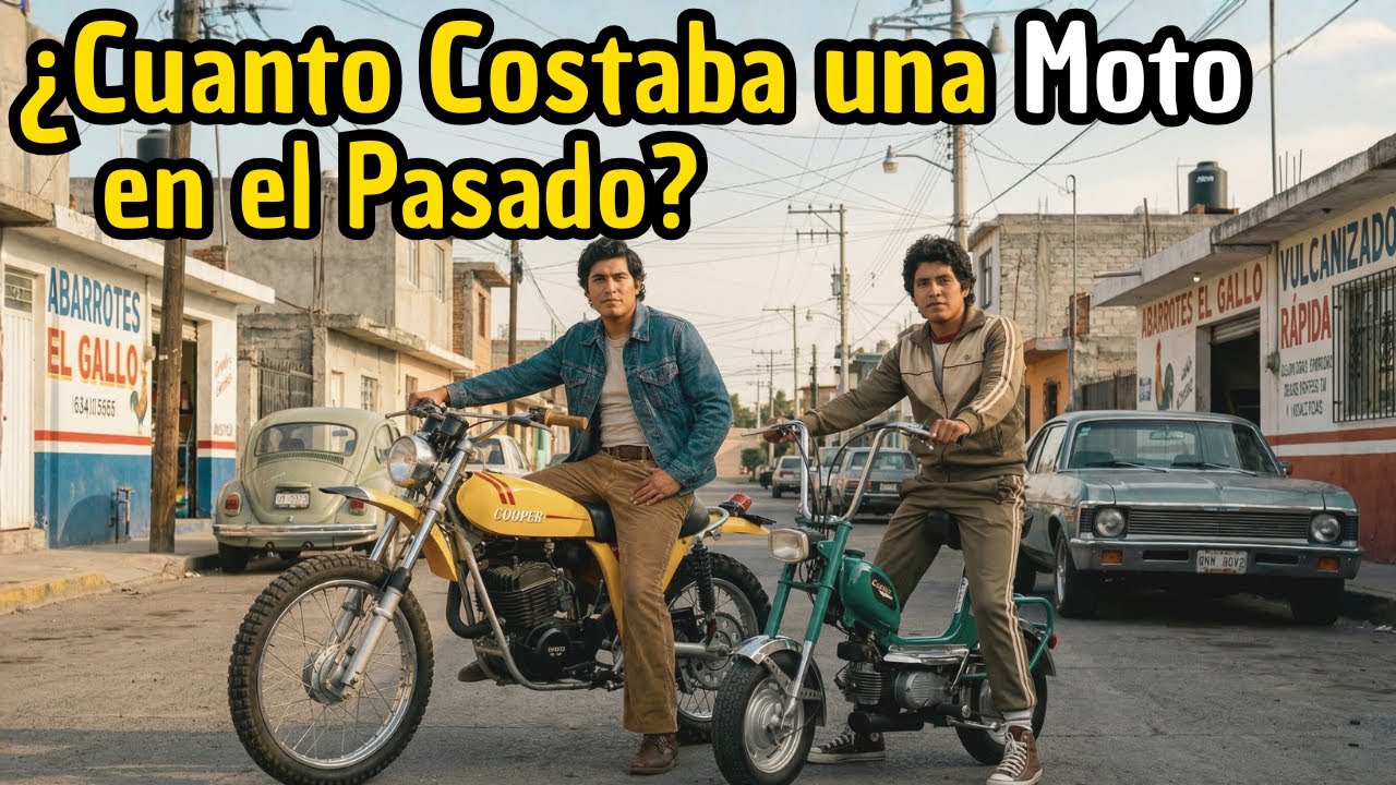 ¿Cuánto costaba una Motocicleta en el México de antes?